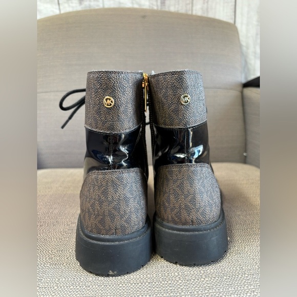 MICHAEL Michael Kors Womens Alistair Lace-Up Boots 8 - Picture 5 of 8